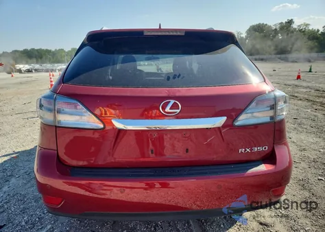 2012 Lexus Rx 350 из США, поврежденный, VIN 2T2BK1BA2CC149935